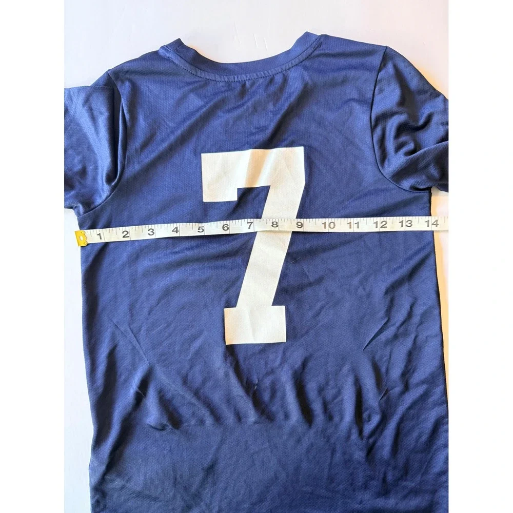 Nike New York Yankees Women XS‎ Navy Blue Mesh T-Shirt MLB Number 7 M1011459